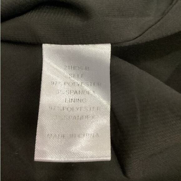 Hunter Bell Ariana Ruched Dress In Onyx Black Jacquard Size 12 - Picture 16 of 16